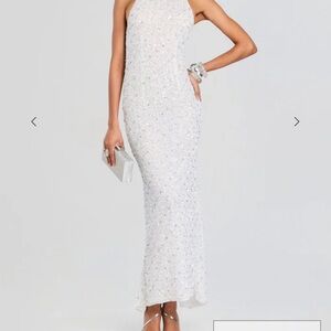 Retrofete White Olivia Dress